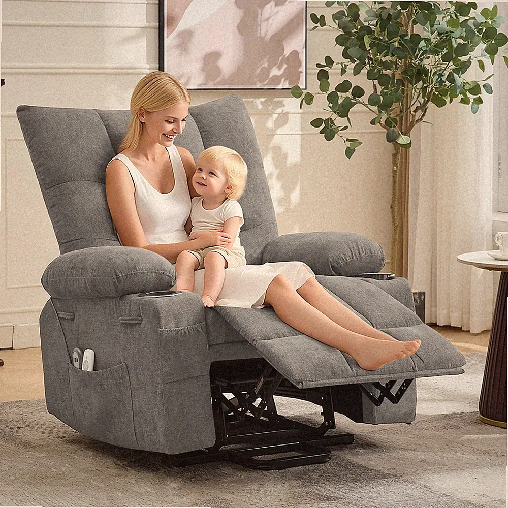 Power Lift Recliner Chair ,Electric Massage & Heat Recliner ,Assist Stand Sofa