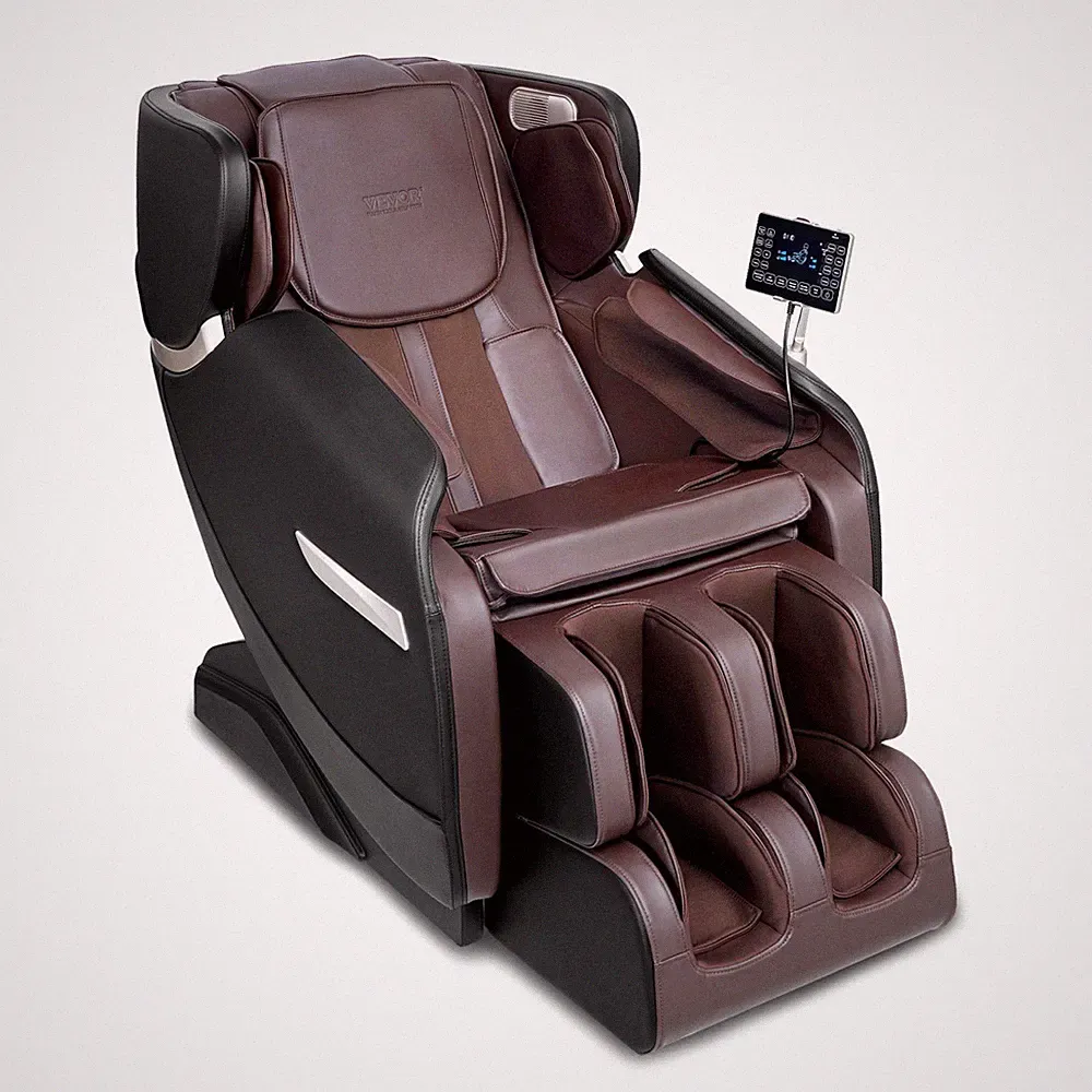 Zero Gravity Recliner Chair 3D Massage Heat Lumbar Support Touchscreen